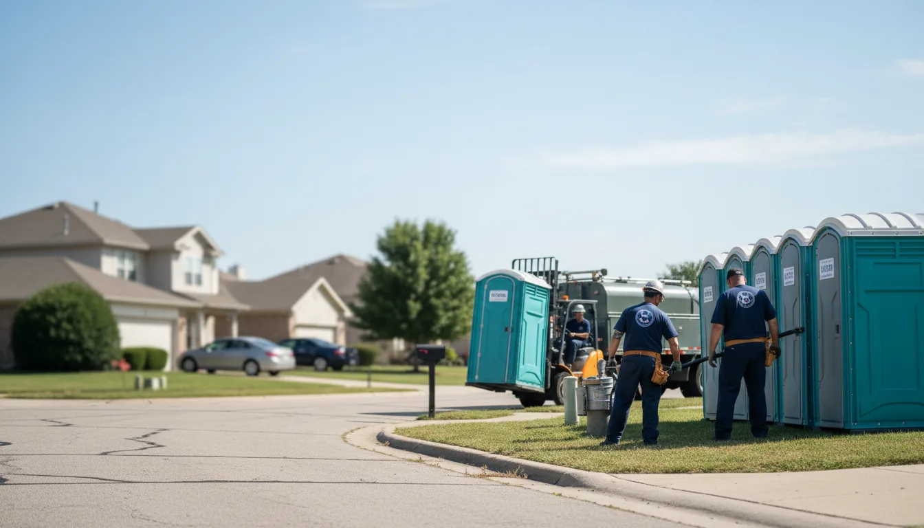 Porta Potty Rental in Odessa, MO near me